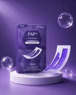 Purple Teeth Whitening Strips — Dry Application